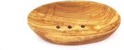 Scatola di sapone artigianale in legno di olivo - 12 cm - decorazione per la stanza da bagno - accessorio per la doccia
