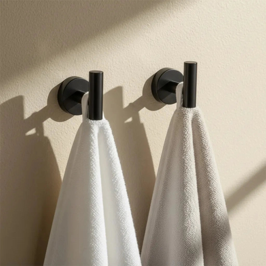 Set Accessori Da Bagno Ari Black 4 Pezzi
