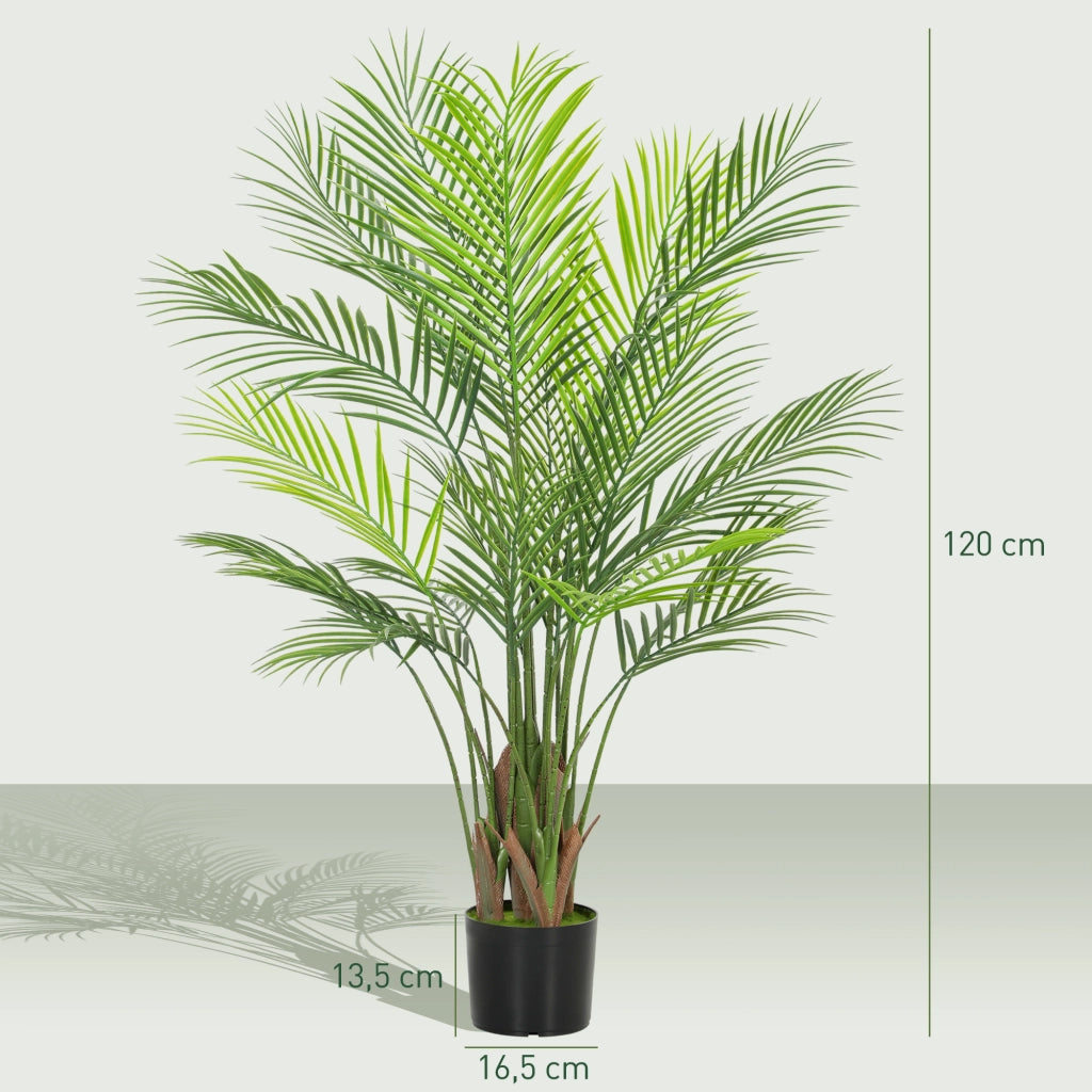 Palma artificiale con vaso ¨C zephmum ¨C verde 120 cm