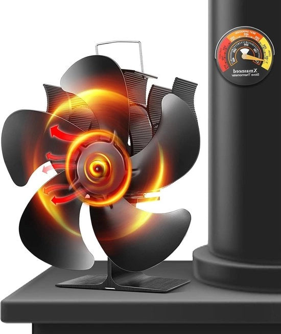 Ventilatore per camino - funzione silenziosa - aumento dell'efficienza - adatto per grandi spazi