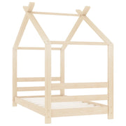 Giroletto per Bambini | Letto Infantile | Lettino in Legno Massello di Pino 70x140 cm