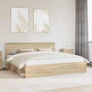 Struttura del letto Sonoma 200 x 200 cm Pino massello