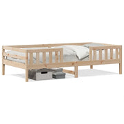 Letto singolo | Letto per adulti | Letto senza Materasso 90x190 cm in Legno Massello di Pino