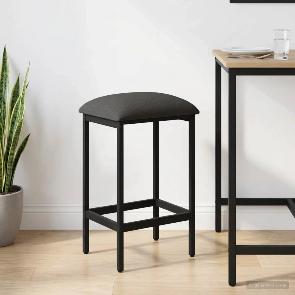 Sgabello da bar Grigio Chiaro 40 x 32 x 74 cm 8006169