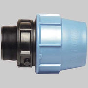 RACCORDO DIRITTO MASCHIO PLASTICA  20 x 1     UNIDELTA