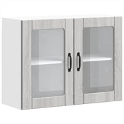 Pensile da cucina dal design moderno per ottimizzare lo spazio 80 x 31 x 60 cm legno grigio Sonoma 02_0050198