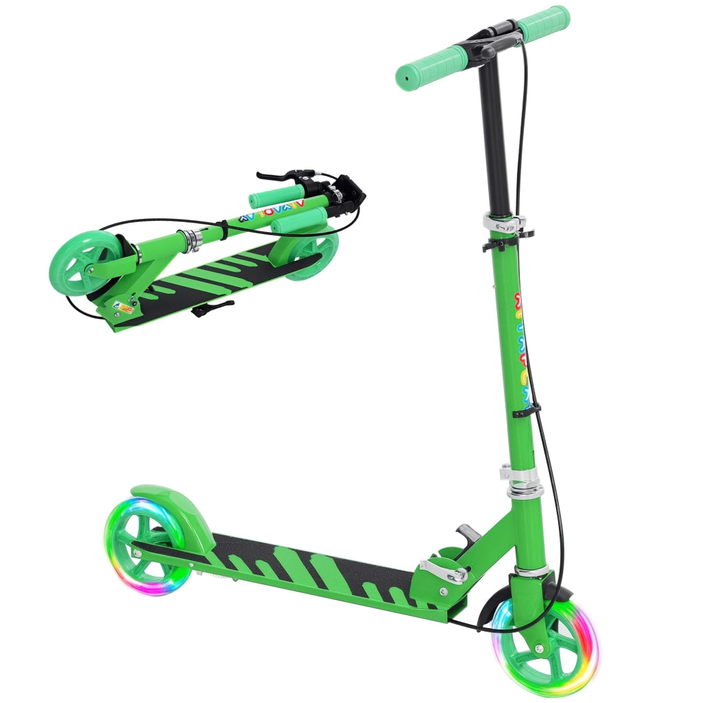Monopattino per bambini ¨C Minimal ¨C Verde, metallo, pieghevole