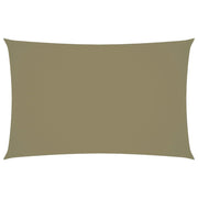 Vela ombreggiante/ombrellone rettangolare in tessuto Oxford 2,5 x 5 m beige 02_0009582