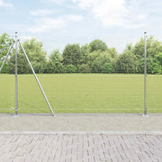 Palo della recinzione Argento 25 x 1,5 m (25 x 25 mm rete)