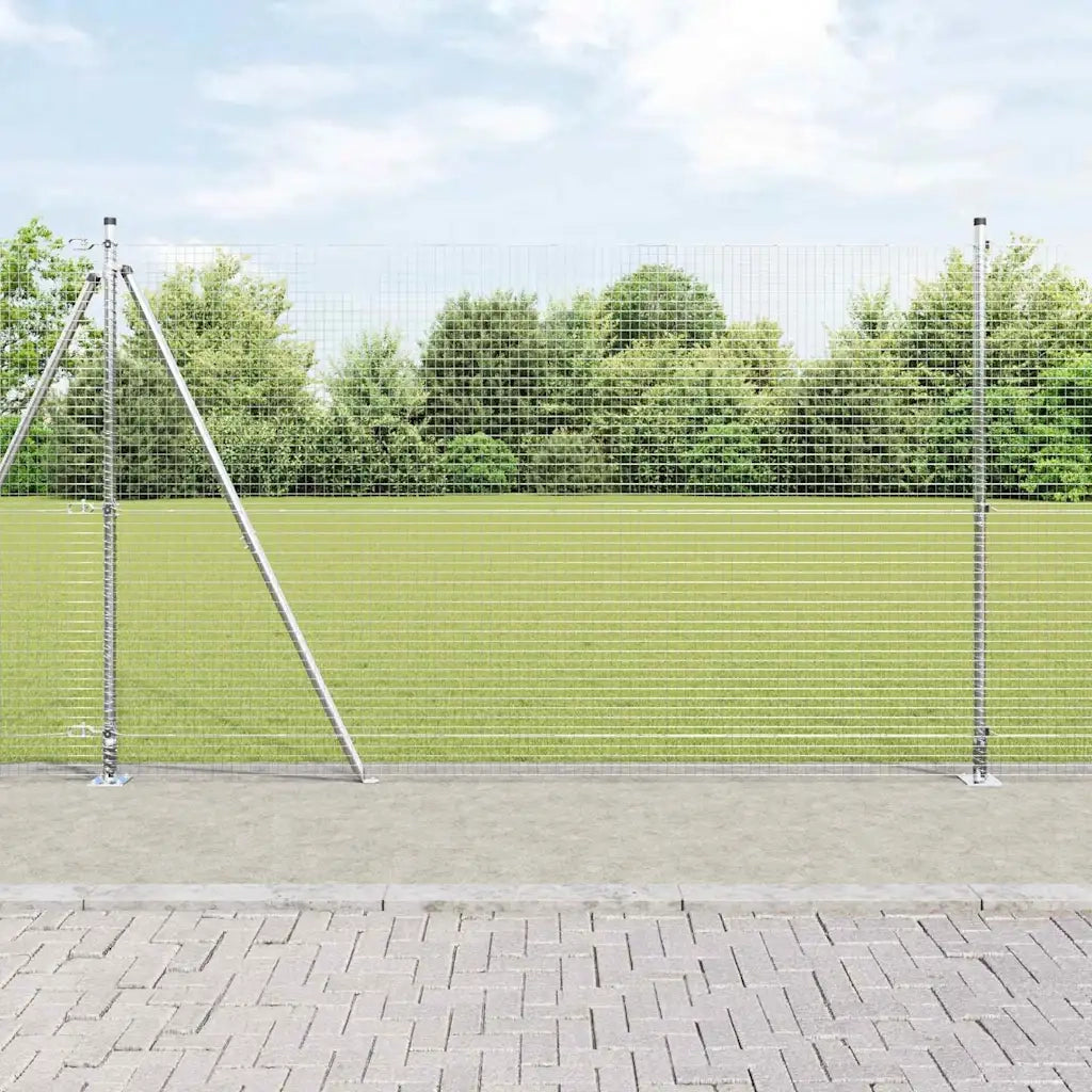 Palo della recinzione Argento 25 x 1,5 m (25 x 25 mm rete)