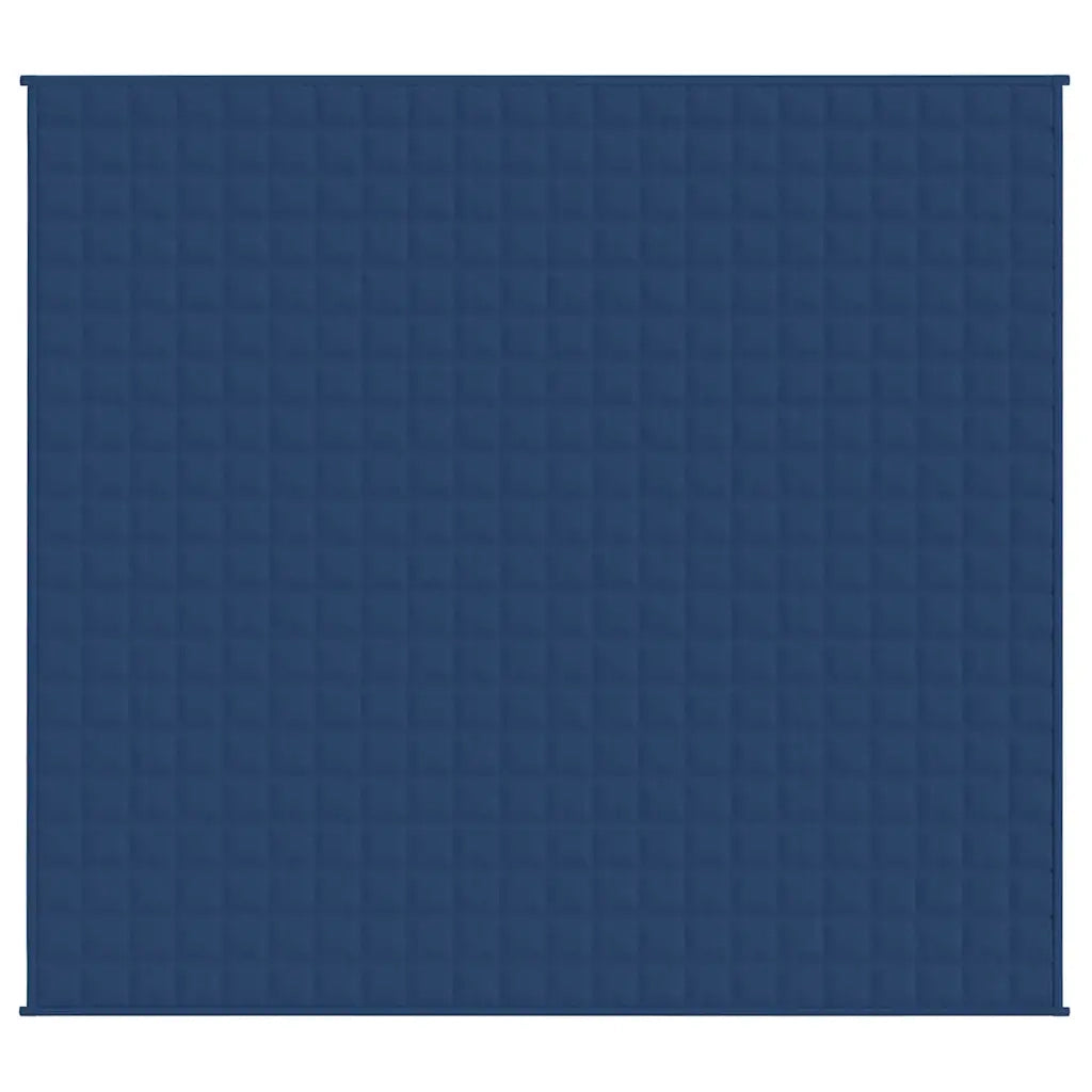 Coperta Ponderata Blu 220x235 cm 15 kg Tessuto