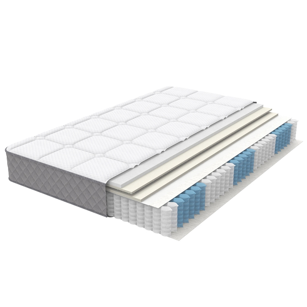 Materasso Singolo 90x200 Molle insacchettate 7 Zone differenziate - Altezza 20 cm