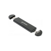 Manhattan 130639 contenitore di unità di archiviazione box esterno ssd nero m.2 - I CASE USB31C NGFFM2