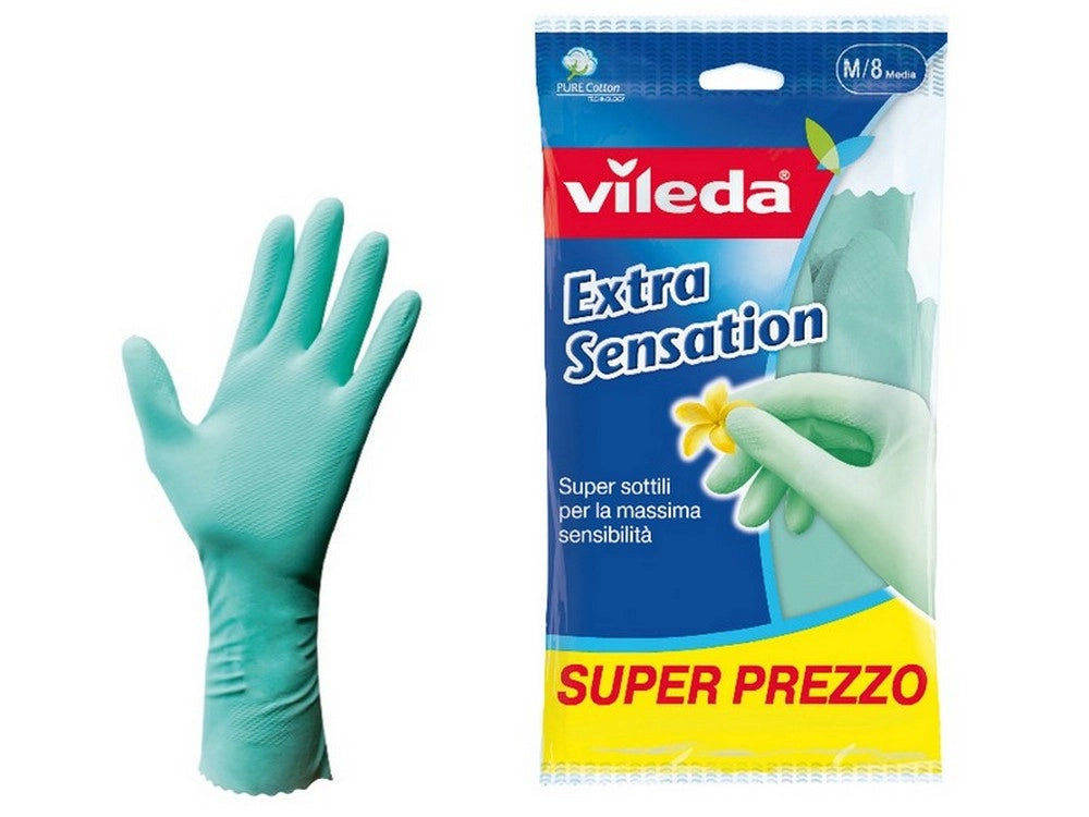 12paia guanti in lattice extra sensation  tg. m cod:ferx.vit43183