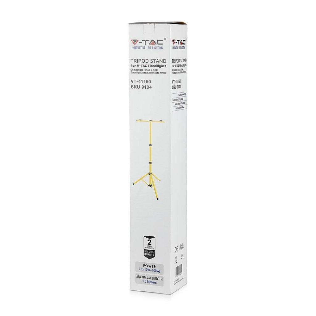 Tripode Stand for Floughlights Yellow