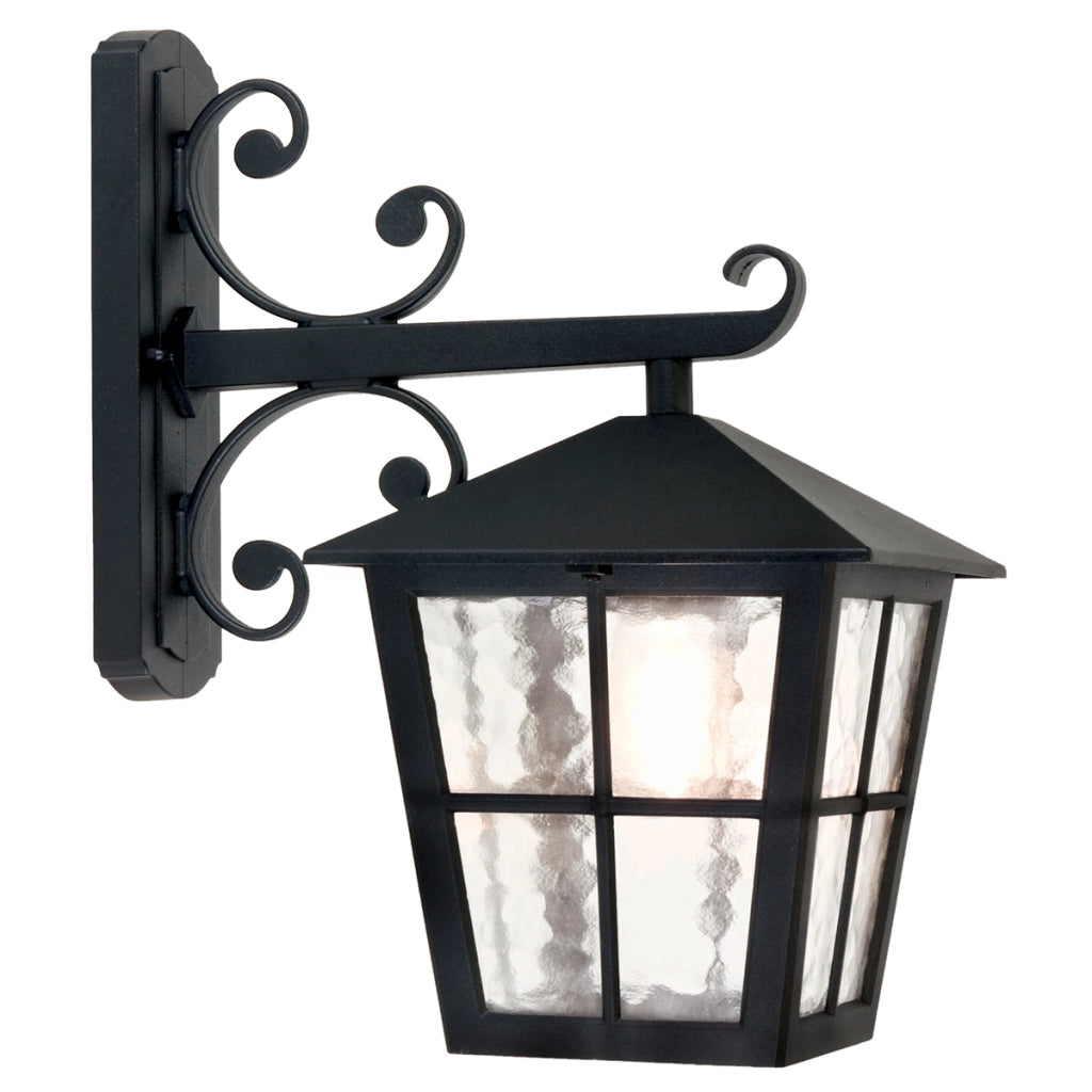 Applique esterno Canterbury E27 nero Elstead BL52M-BLACK
