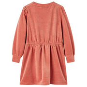 Abito da Bambina a Maniche Lunghe Rosa Medio 128 14467