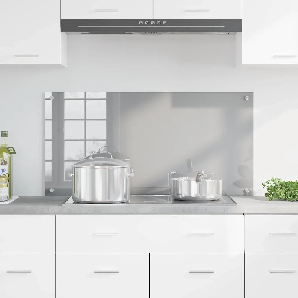 Rivestimento da Cucina-Paraschizzi per Cucina Grigio chiaro 100 x 50 x 0,6 cm
