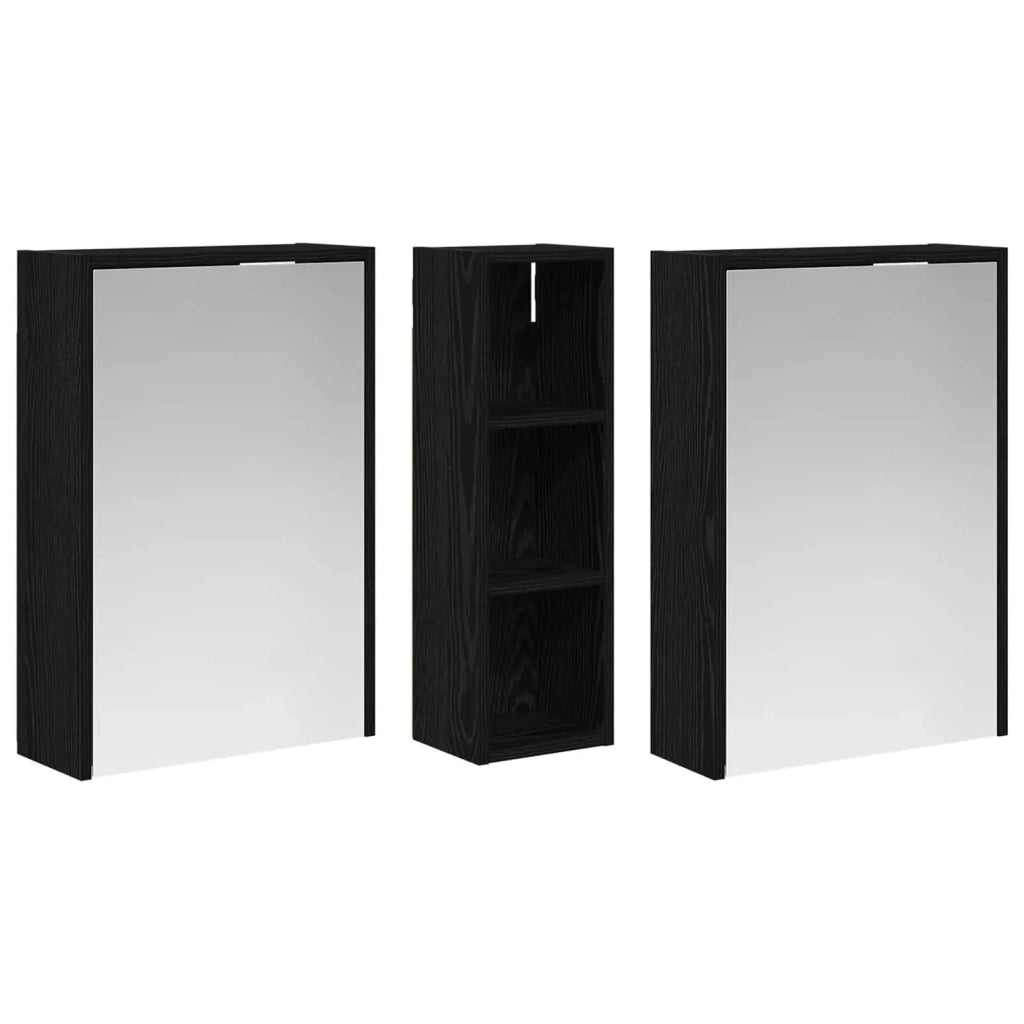 Set di Armadi da Bagno 3 pcs 106 x 16 x 62,5 cm 3403793