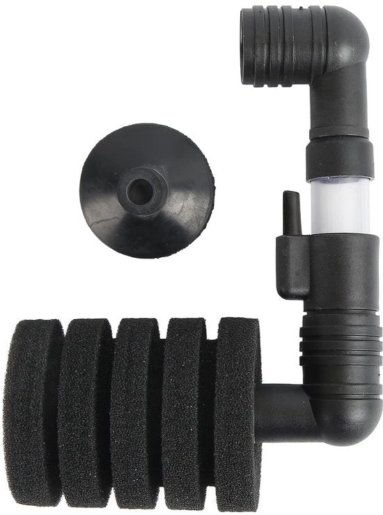 Filtro Bio-spons di Alta Qualità - 5 Livelli di Filtro - Progettazione Miniatura - Filtro per Acquario - Purificazione Biochimica - Compatto e Efficiente