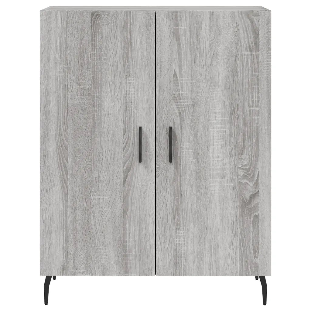 Credenza | Madia | Buffet da pranzo | Armadio da pranzo Grigio Sonoma 69,5x34x180 cm in Legno Multistrato