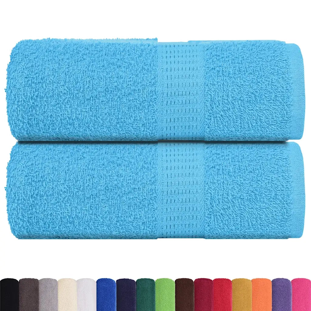 Asciugamani FROGN 2 pz Turchese 30x30 cm 360 g/m² 136968
