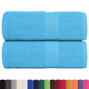 Asciugamani FROGN 2 pz Turchese 30x30 cm 360 g/m² 136968