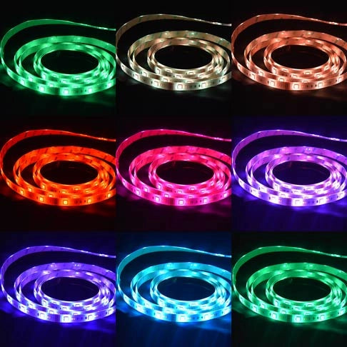 Kit Striscia LED 5m RGB+CCT WiFi Tuya IP65 Eko-Light