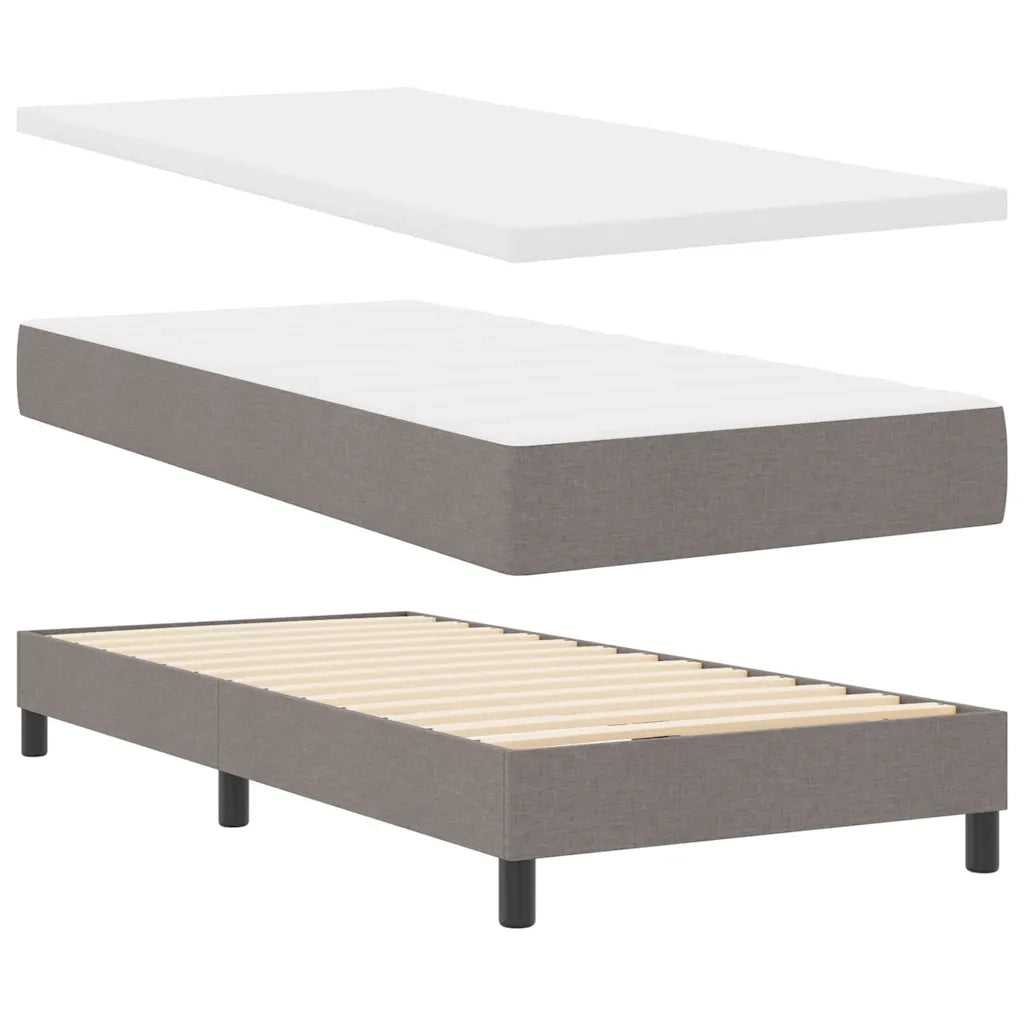 Letto a molle con materasso con led Talpa 90 x 200 cm Tessuto 3342258