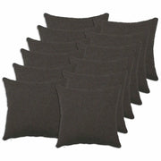 Federa 12 pcs HEERLEN Grigio Scuro 40 x 40 cm Bouclé 908490