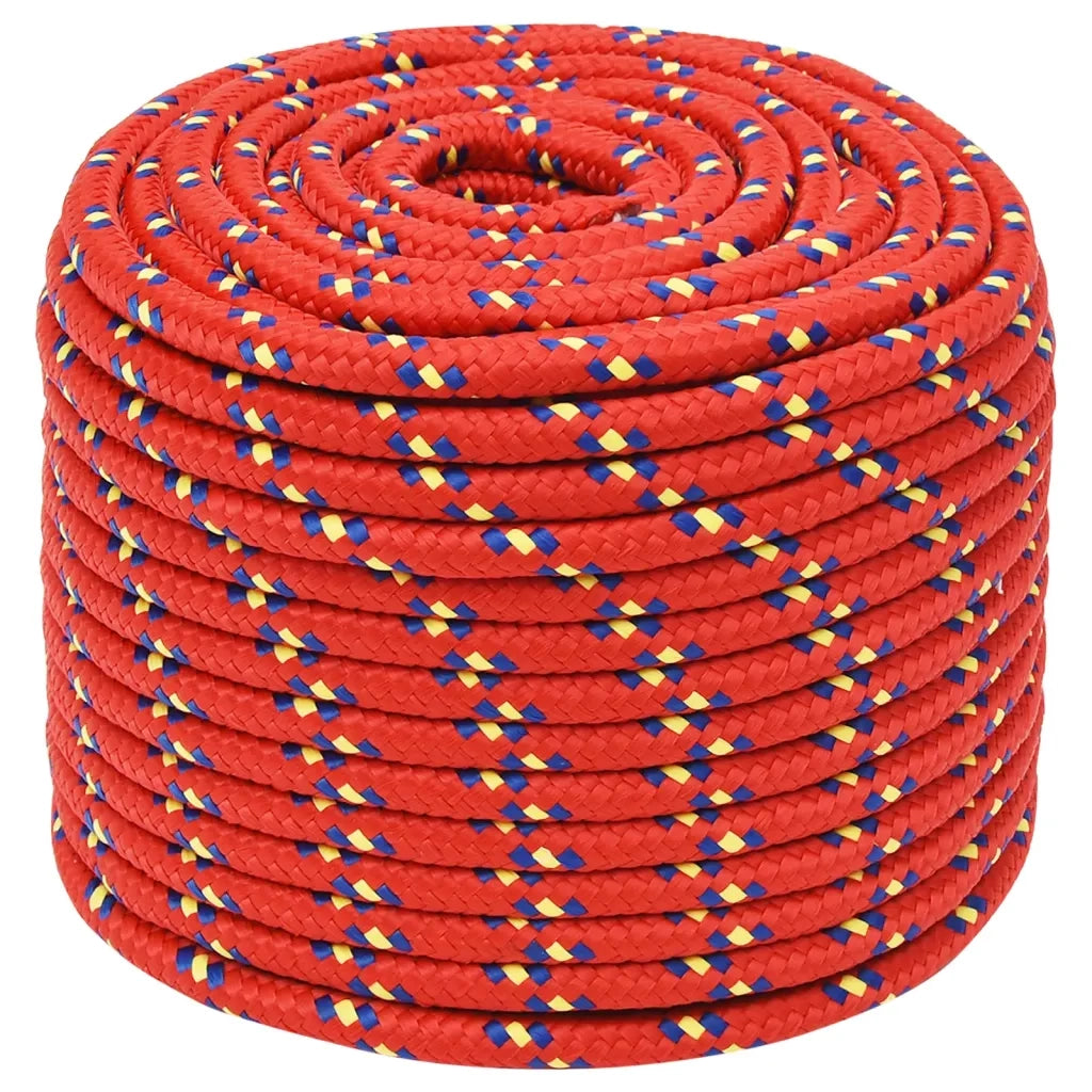 Corda per barca Rossa 14 mm 100 m in Polipropilene 152411