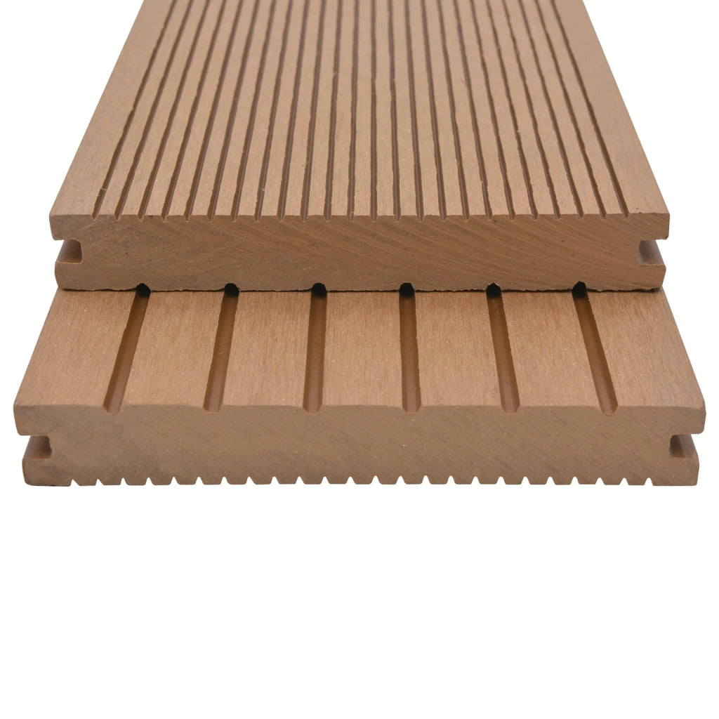 Pavimento da Deck 48 pcs Teak riciclato WPC 3444749