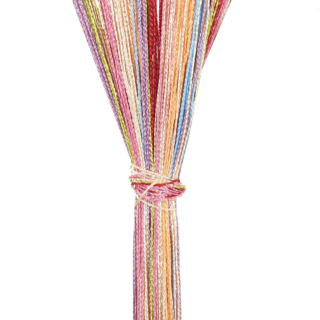 Tende a Filo 2 pz Multicolore 140x250 cm 4102038