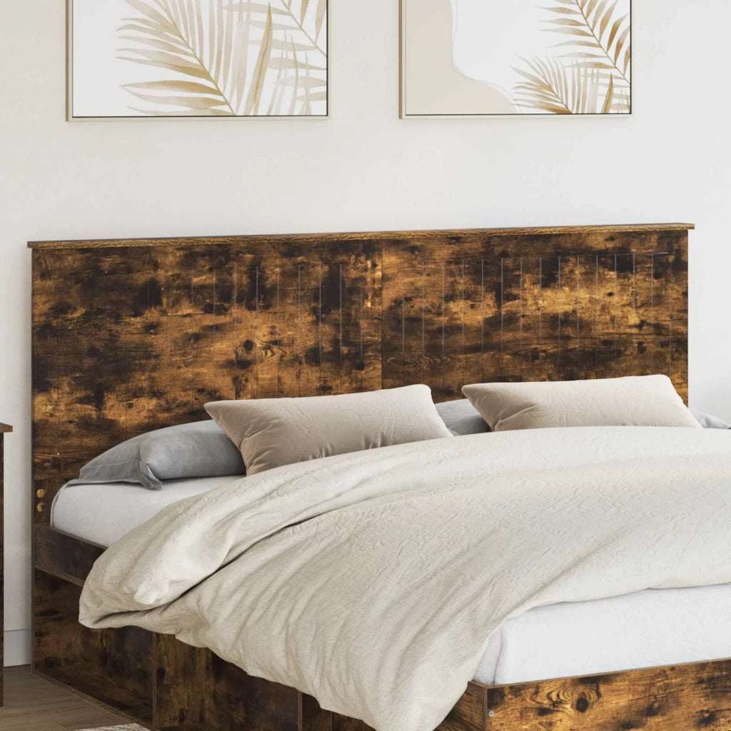 Testiera | Testata con Testiera | Testata Rovere fum¨¦ 180 cm Legno multistrato