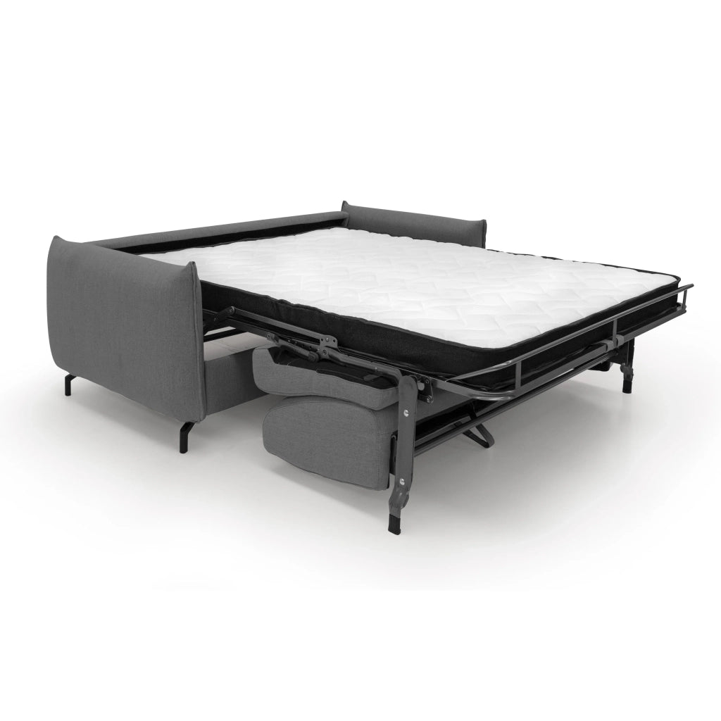 Scarlet Divano letto in tessuto misto cotone impermeabile T19 175 cm (mat.120x197) antracite
