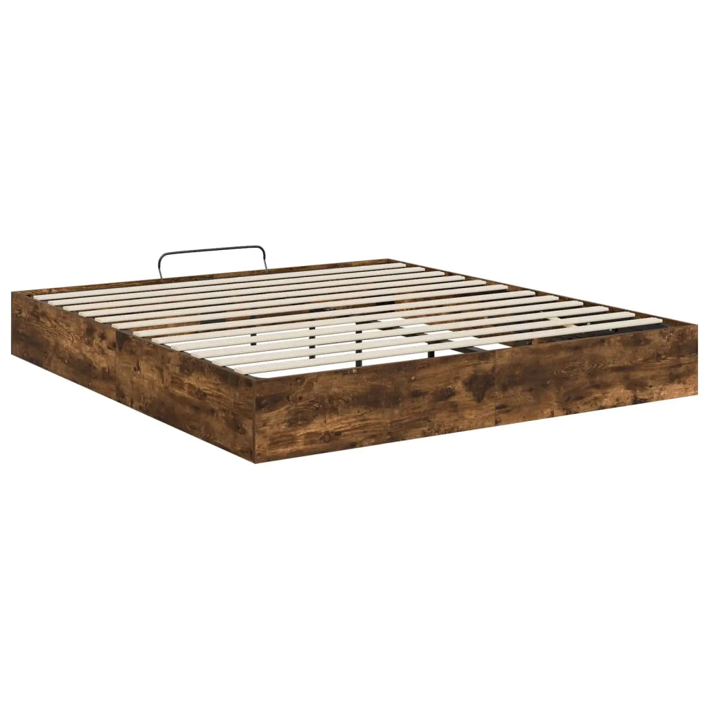 Letto ottomano Quercia Affumicata 203 x 180 x 25 cm 3409209