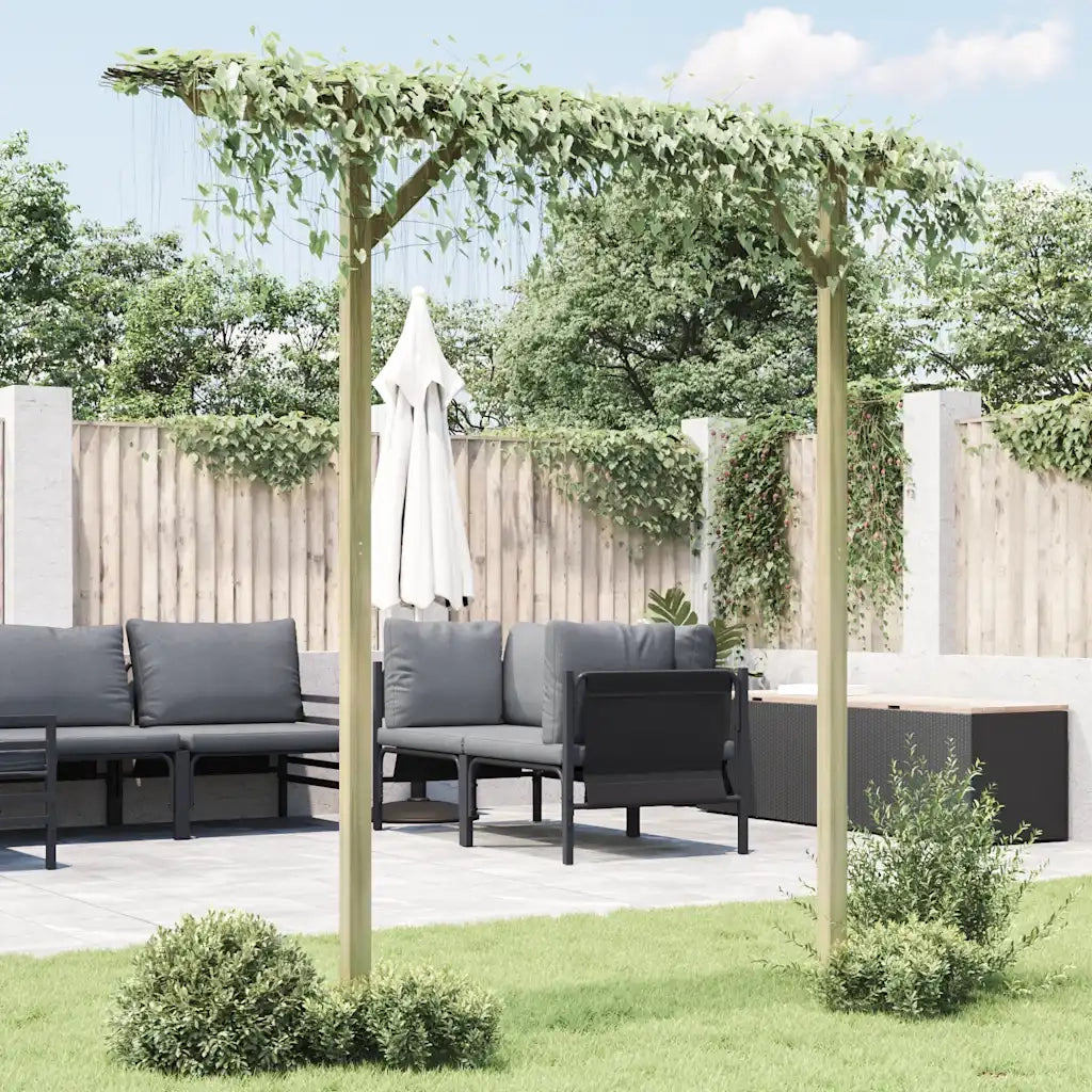 Pergolato da Giardino 205x40x203 cm in Legno 41663