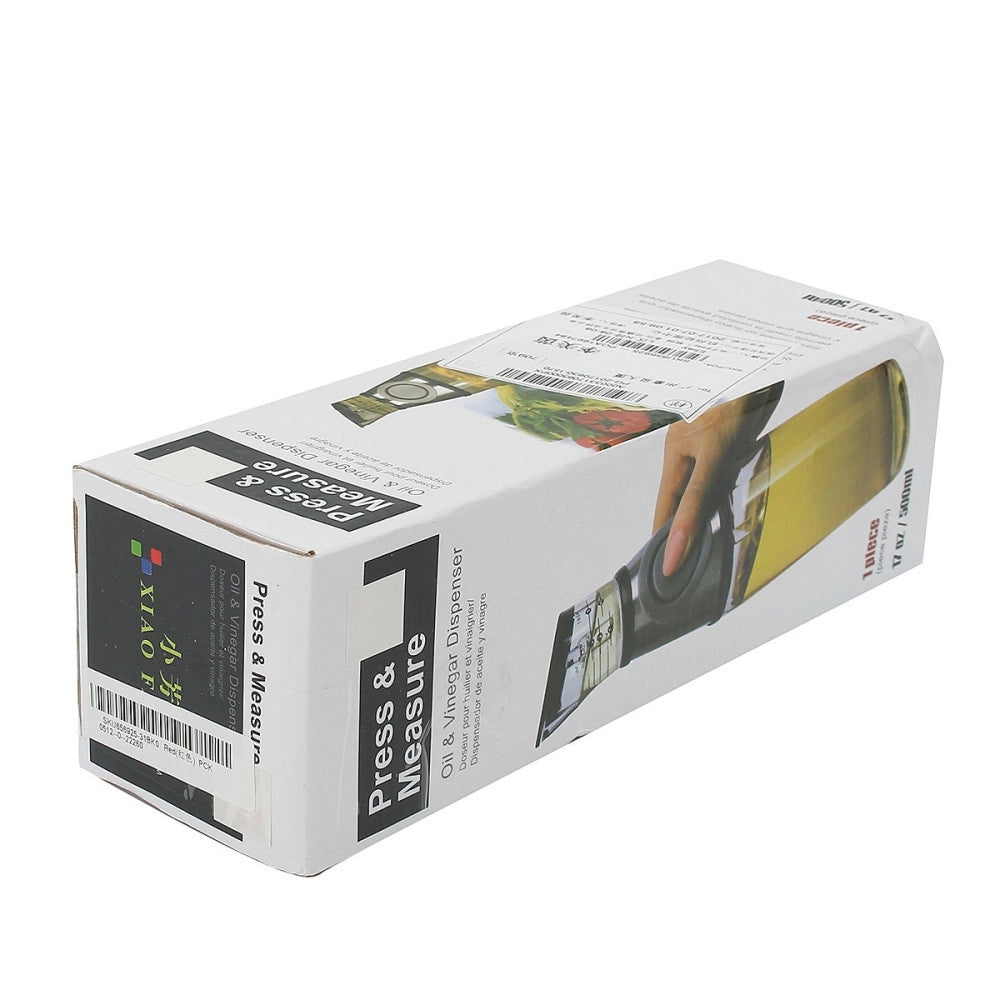 Trade Shop - Dispenser Misuratore Olio Aceto Contenitore Porta Olio Tavola Misura E Premi -