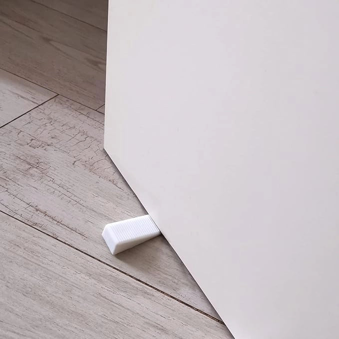 FERMAPORTE A CUNEO Bianco - 100 pezzi