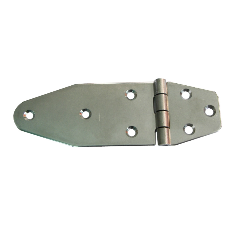 CERNIERA INOX mm 125x40 HINGES MM.125X40