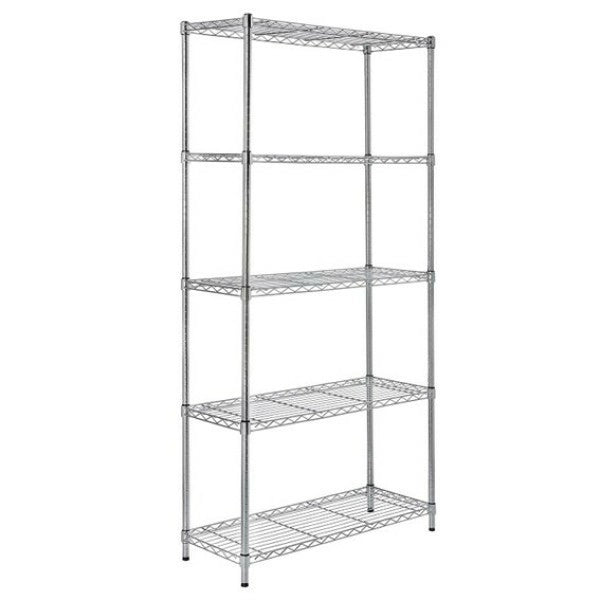 SCAFFALE 5R CROMO C/PIEDI REG. 60,9X35,5x180,0 - BIACCHI E.