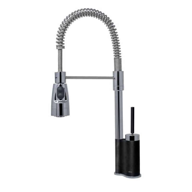 Rubinetto Miscelatore Cucina Elleci Chef Granitek Nero MGKCHE40