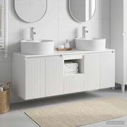 Set di Armadi da Bagno 3 pz Bianco Lucido 49,5 x 44,5 x 65 cm 3405681