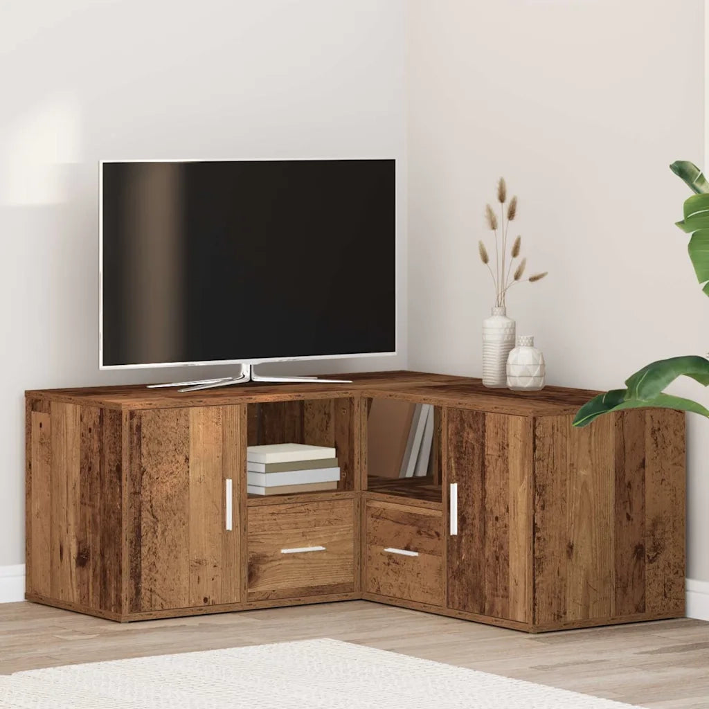 Mobile Angolare Legno Antico 160x40x45 cm in Truciolato 3307826