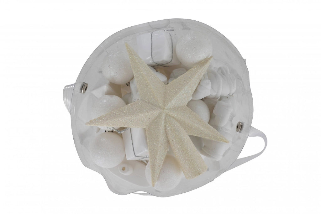 Ginosa, Decorazione da Natale, Bianco