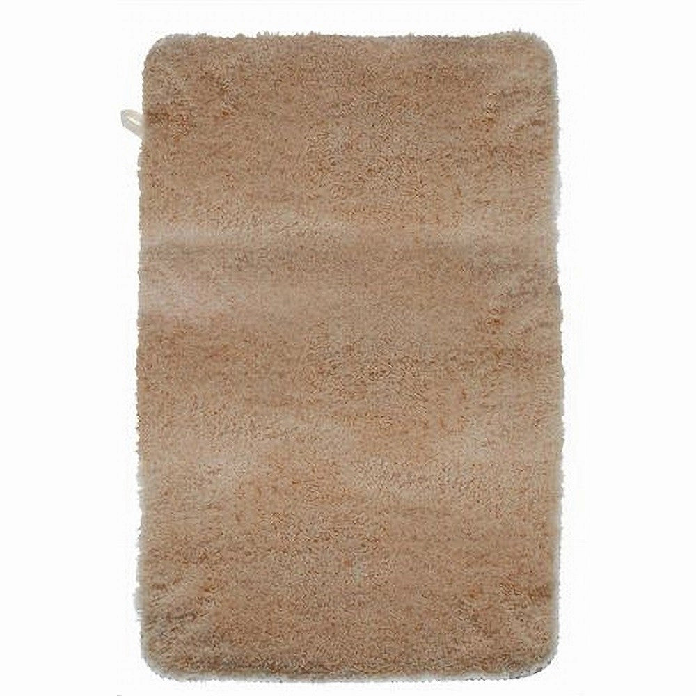 Trade Shop - Tappeto Tappetino In Tessuto Morbido Per Arredo Bagno 45x70cm Colore Beige 79924 -