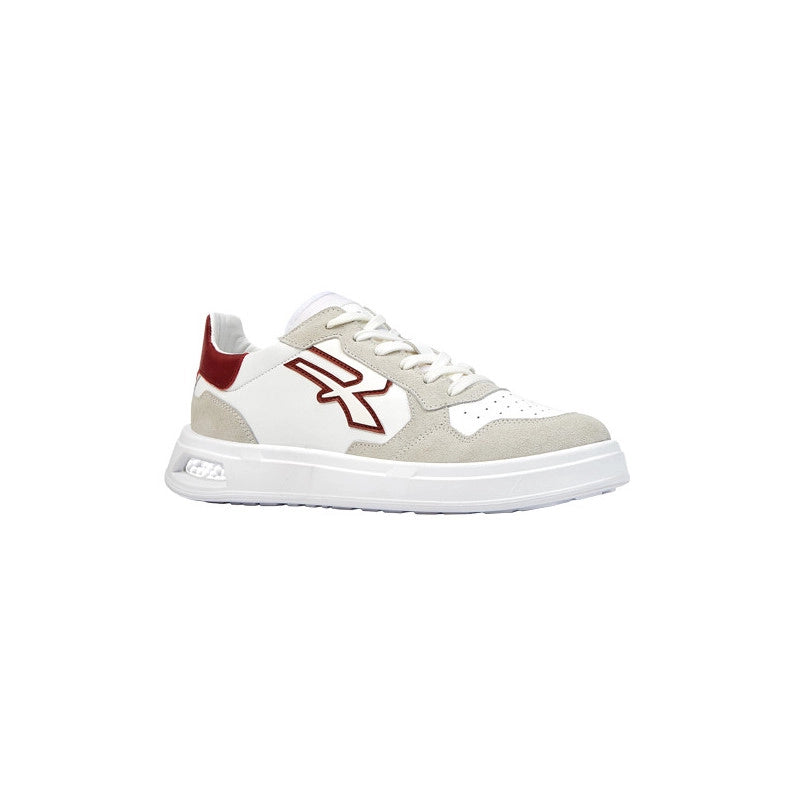 Scarpe basse U-Power Urban Venom n.39 – pelle bianca con dettagli amaranto e Infinergy® antiscivolo – U-Power