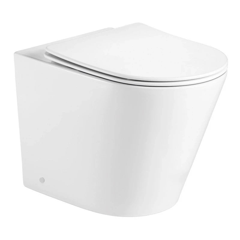 Vaso Senna filo muro bianco rimless