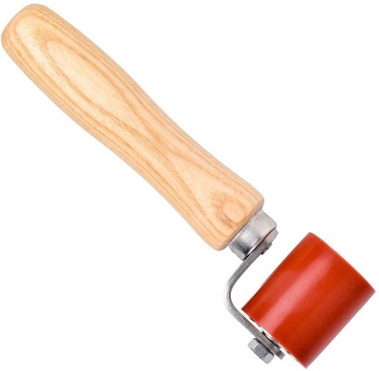 Rullo di applicazione in silicone/messing - Dimensioni 17,8 x 4 cm - Durevole - Adatto per PVC/Materiali sintetici - Alta qualità