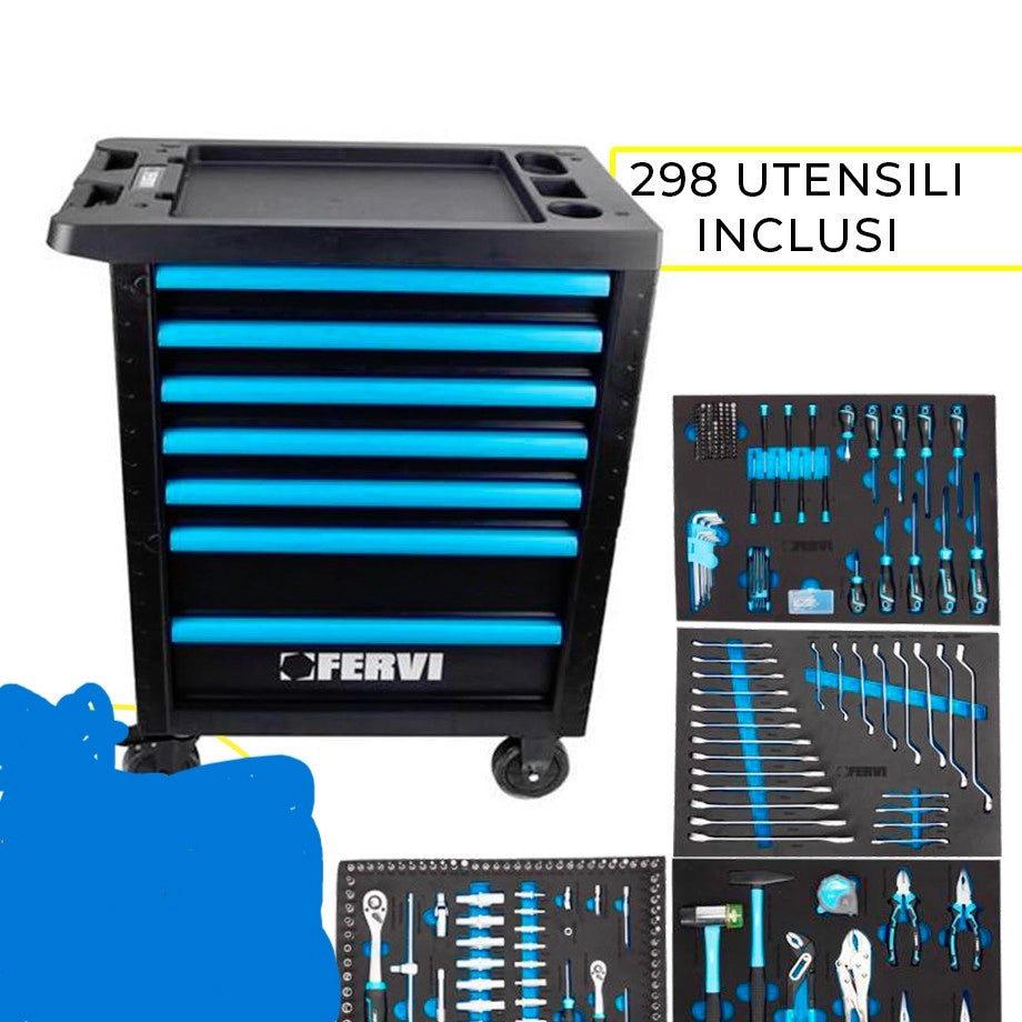 CASSETTIERA COMPLETA PORTA UTENSILI